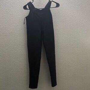 Stretchy  Elegant Black Jumpsuit